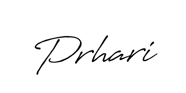 Also You can easily find your signature by using the search form. We will create Prhari name handwritten signature images for you free of cost using Antro_Vectra_Bolder sign style. Prhari signature style 7 images and pictures png