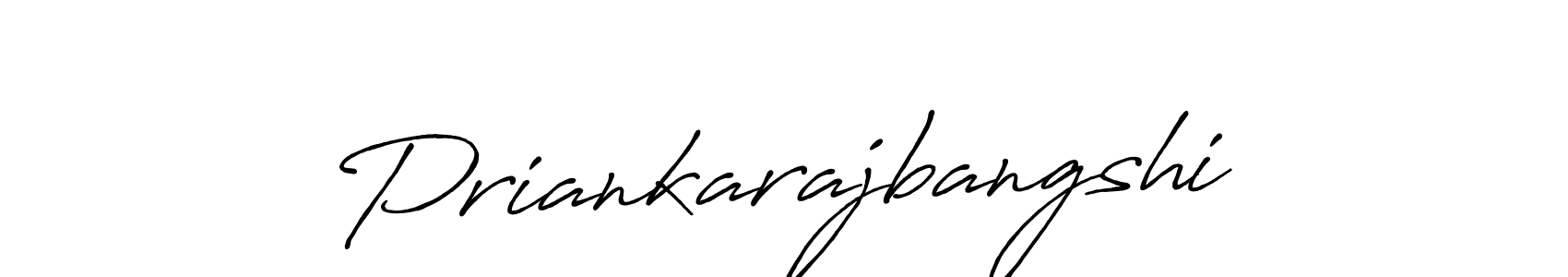 Also we have Priankarajbangshi name is the best signature style. Create professional handwritten signature collection using Antro_Vectra_Bolder autograph style. Priankarajbangshi signature style 7 images and pictures png