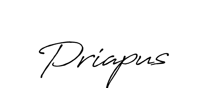 Also we have Priapus name is the best signature style. Create professional handwritten signature collection using Antro_Vectra_Bolder autograph style. Priapus signature style 7 images and pictures png