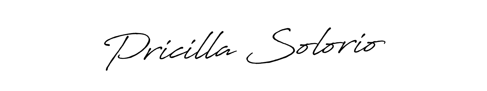 Pricilla Solorio stylish signature style. Best Handwritten Sign (Antro_Vectra_Bolder) for my name. Handwritten Signature Collection Ideas for my name Pricilla Solorio. Pricilla Solorio signature style 7 images and pictures png