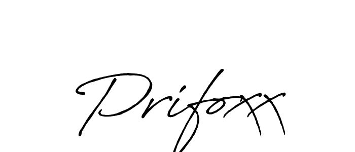 Best and Professional Signature Style for Prifoxx. Antro_Vectra_Bolder Best Signature Style Collection. Prifoxx signature style 7 images and pictures png
