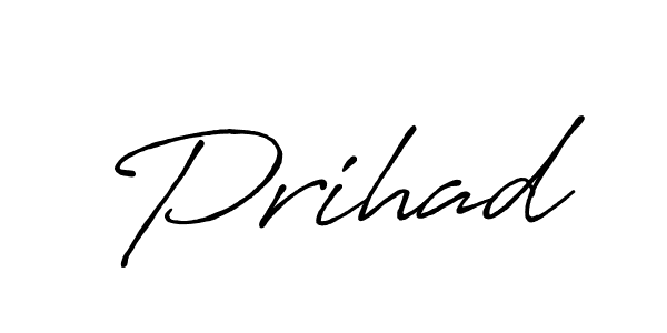 Make a beautiful signature design for name Prihad. Use this online signature maker to create a handwritten signature for free. Prihad signature style 7 images and pictures png