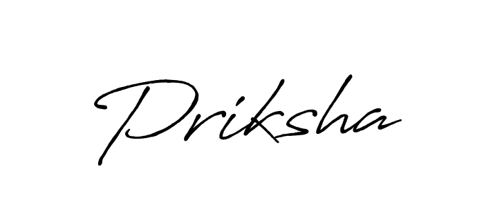 How to make Priksha signature? Antro_Vectra_Bolder is a professional autograph style. Create handwritten signature for Priksha name. Priksha signature style 7 images and pictures png