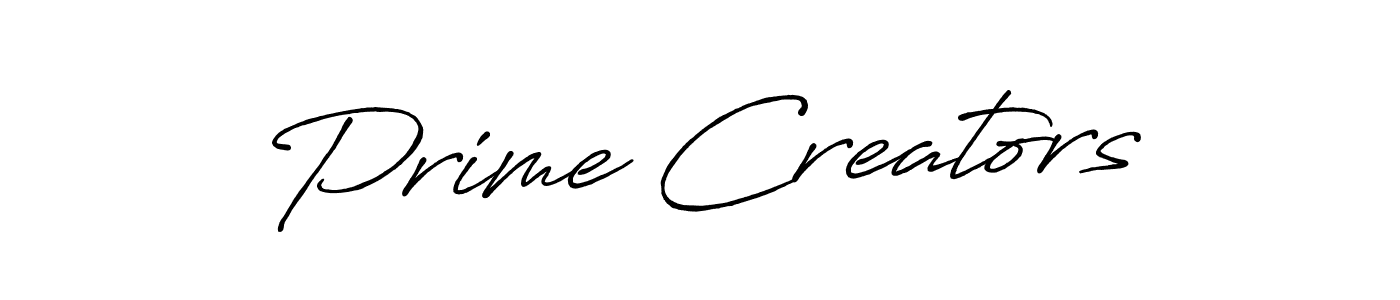 Similarly Antro_Vectra_Bolder is the best handwritten signature design. Signature creator online .You can use it as an online autograph creator for name Prime Creators. Prime Creators signature style 7 images and pictures png
