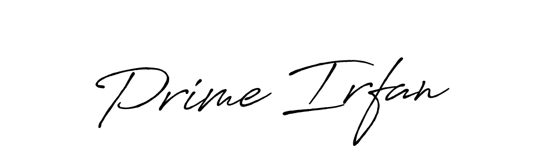 This is the best signature style for the Prime Irfan name. Also you like these signature font (Antro_Vectra_Bolder). Mix name signature. Prime Irfan signature style 7 images and pictures png