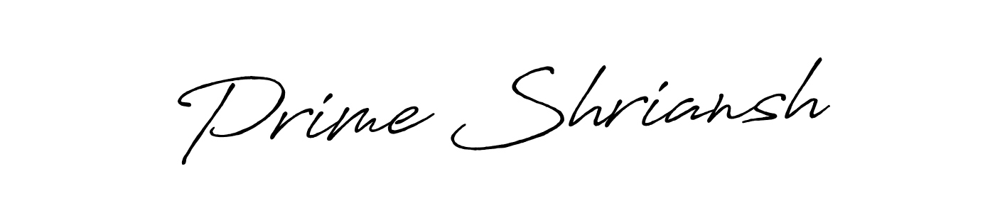 You can use this online signature creator to create a handwritten signature for the name Prime Shriansh. This is the best online autograph maker. Prime Shriansh signature style 7 images and pictures png