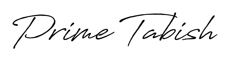 The Antro_Vectra_Bolder typeface gives name Prime Tabish a refined look. Suitable for certificates, diplomas, and official verification. Prime Tabish signature style 7 images and pictures png