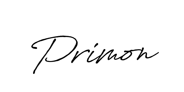 You should practise on your own different ways (Antro_Vectra_Bolder) to write your name (Primon) in signature. don't let someone else do it for you. Primon signature style 7 images and pictures png