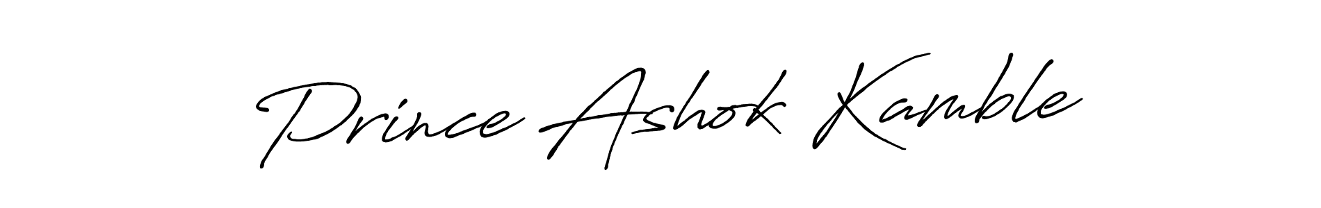 How to make Prince Ashok Kamble signature? Antro_Vectra_Bolder is a professional autograph style. Create handwritten signature for Prince Ashok Kamble name. Prince Ashok Kamble signature style 7 images and pictures png