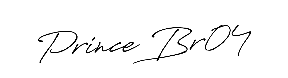 Make a beautiful signature design for name Prince Br04. With this signature (Antro_Vectra_Bolder) style, you can create a handwritten signature for free. Prince Br04 signature style 7 images and pictures png