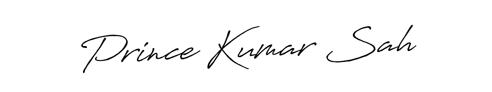 Design your own signature with our free online signature maker. With this signature software, you can create a handwritten (Antro_Vectra_Bolder) signature for name Prince Kumar Sah. Prince Kumar Sah signature style 7 images and pictures png