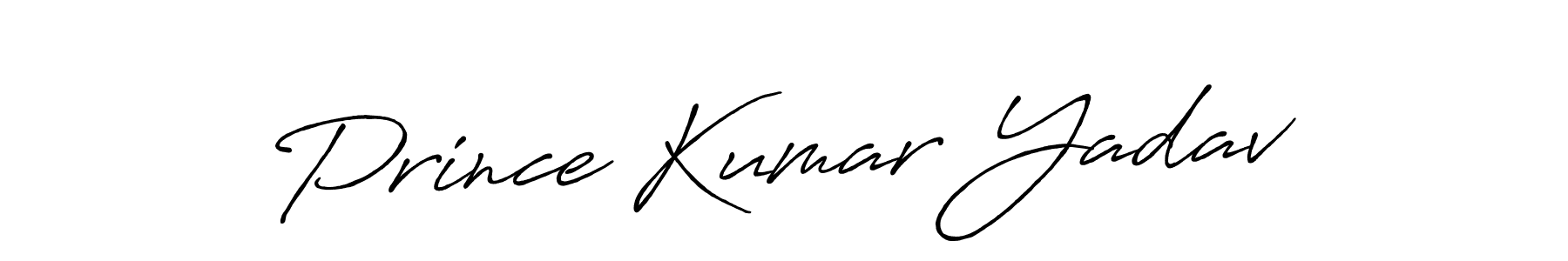 Also You can easily find your signature by using the search form. We will create Prince Kumar Yadav name handwritten signature images for you free of cost using Antro_Vectra_Bolder sign style. Prince Kumar Yadav signature style 7 images and pictures png