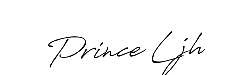 How to make Prince Ljh signature? Antro_Vectra_Bolder is a professional autograph style. Create handwritten signature for Prince Ljh name. Prince Ljh signature style 7 images and pictures png