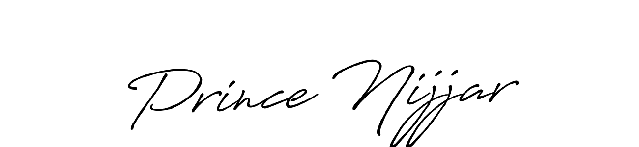 Once you've used our free online signature maker to create your best signature Antro_Vectra_Bolder style, it's time to enjoy all of the benefits that Prince Nijjar name signing documents. Prince Nijjar signature style 7 images and pictures png