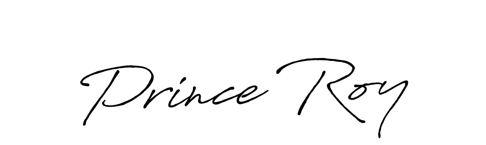 Create a beautiful signature design for name Prince Roy. With this signature (Antro_Vectra_Bolder) fonts, you can make a handwritten signature for free. Prince Roy signature style 7 images and pictures png