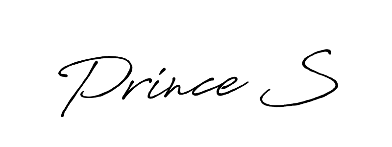 The best way (Antro_Vectra_Bolder) to make a short signature is to pick only two or three words in your name. The name Prince S include a total of six letters. For converting this name. Prince S signature style 7 images and pictures png