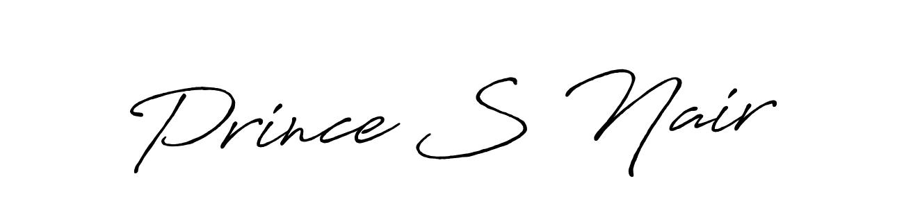 Make a short Prince S Nair signature style. Manage your documents anywhere anytime using Antro_Vectra_Bolder. Create and add eSignatures, submit forms, share and send files easily. Prince S Nair signature style 7 images and pictures png
