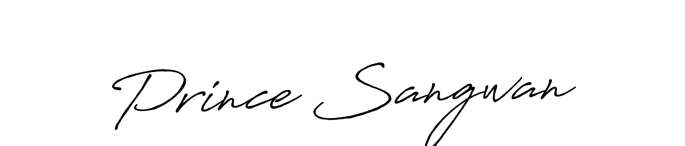 Make a beautiful signature design for name Prince Sangwan. Use this online signature maker to create a handwritten signature for free. Prince Sangwan signature style 7 images and pictures png