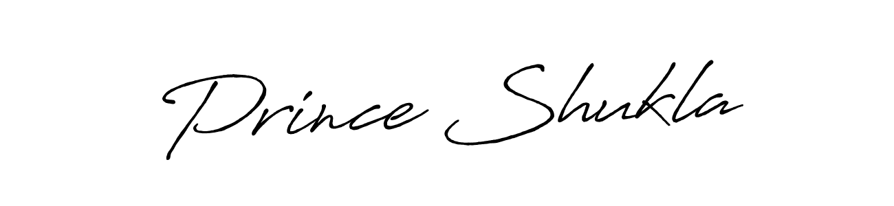 The best way (Antro_Vectra_Bolder) to make a short signature is to pick only two or three words in your name. The name Prince Shukla include a total of six letters. For converting this name. Prince Shukla signature style 7 images and pictures png