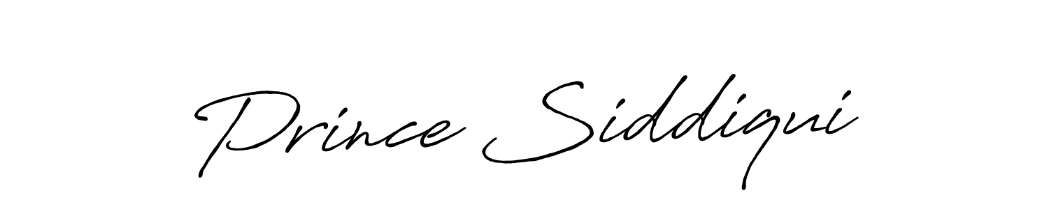 Prince Siddiqui stylish signature style. Best Handwritten Sign (Antro_Vectra_Bolder) for my name. Handwritten Signature Collection Ideas for my name Prince Siddiqui. Prince Siddiqui signature style 7 images and pictures png