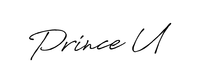 How to Draw Prince U signature style? Antro_Vectra_Bolder is a latest design signature styles for name Prince U. Prince U signature style 7 images and pictures png