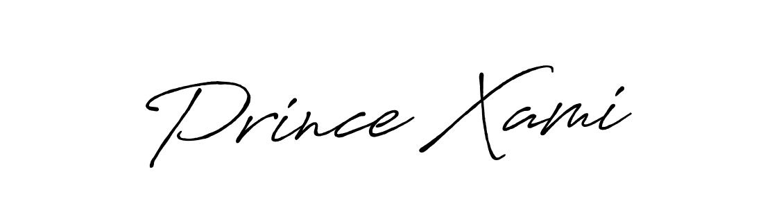 Once you've used our free online signature maker to create your best signature Antro_Vectra_Bolder style, it's time to enjoy all of the benefits that Prince Xami name signing documents. Prince Xami signature style 7 images and pictures png