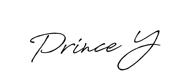 Best and Professional Signature Style for Prince Y. Antro_Vectra_Bolder Best Signature Style Collection. Prince Y signature style 7 images and pictures png