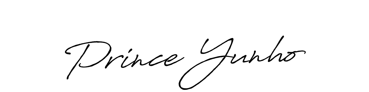Similarly Antro_Vectra_Bolder is the best handwritten signature design. Signature creator online .You can use it as an online autograph creator for name Prince Yunho. Prince Yunho signature style 7 images and pictures png
