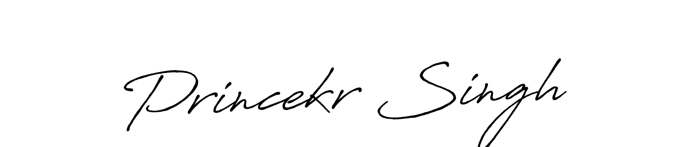 This is the best signature style for the Princekr Singh name. Also you like these signature font (Antro_Vectra_Bolder). Mix name signature. Princekr Singh signature style 7 images and pictures png