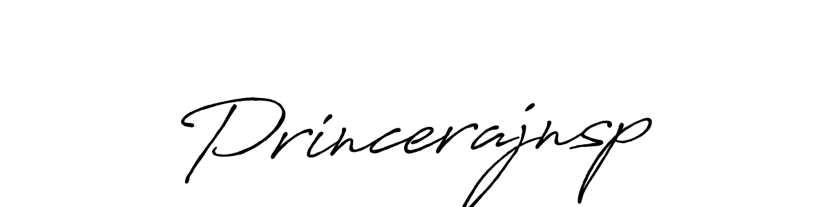 Make a beautiful signature design for name Princerajnsp. With this signature (Antro_Vectra_Bolder) style, you can create a handwritten signature for free. Princerajnsp signature style 7 images and pictures png