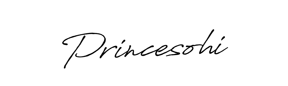 Similarly Antro_Vectra_Bolder is the best handwritten signature design. Signature creator online .You can use it as an online autograph creator for name Princesohi. Princesohi signature style 7 images and pictures png