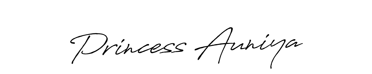 You should practise on your own different ways (Antro_Vectra_Bolder) to write your name (Princess Auniya) in signature. don't let someone else do it for you. Princess Auniya signature style 7 images and pictures png