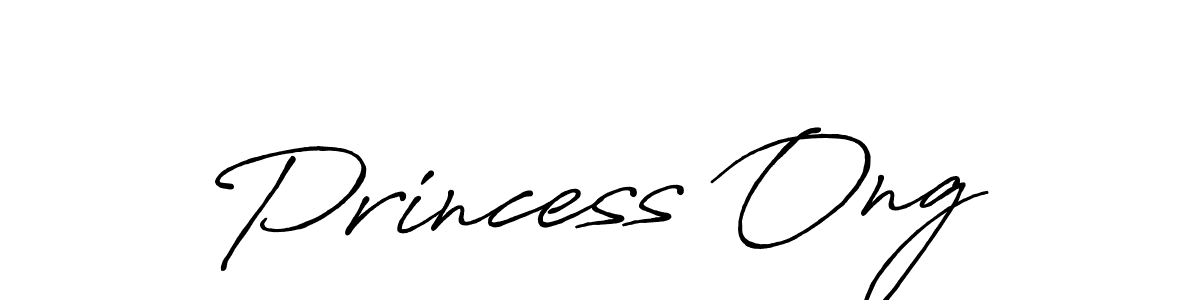 Use a signature maker to create a handwritten signature online. With this signature software, you can design (Antro_Vectra_Bolder) your own signature for name Princess Ong. Princess Ong signature style 7 images and pictures png