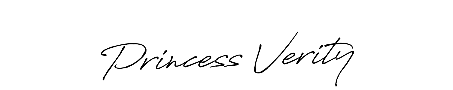 Also we have Princess Verity name is the best signature style. Create professional handwritten signature collection using Antro_Vectra_Bolder autograph style. Princess Verity signature style 7 images and pictures png