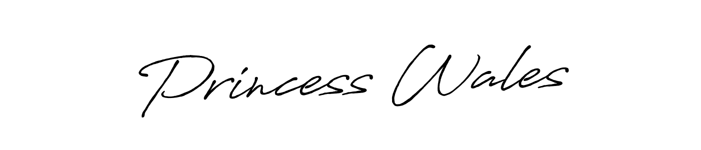 Also You can easily find your signature by using the search form. We will create Princess Wales name handwritten signature images for you free of cost using Antro_Vectra_Bolder sign style. Princess Wales signature style 7 images and pictures png