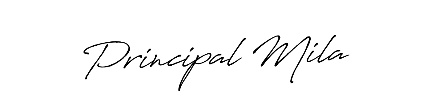 See photos of Principal Mila official signature by Spectra . Check more albums & portfolios. Read reviews & check more about Antro_Vectra_Bolder font. Principal Mila signature style 7 images and pictures png