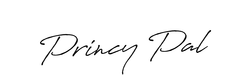 Create a beautiful signature design for name Princy Pal. With this signature (Antro_Vectra_Bolder) fonts, you can make a handwritten signature for free. Princy Pal signature style 7 images and pictures png