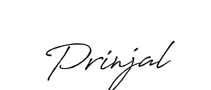 Also You can easily find your signature by using the search form. We will create Prinjal name handwritten signature images for you free of cost using Antro_Vectra_Bolder sign style. Prinjal signature style 7 images and pictures png