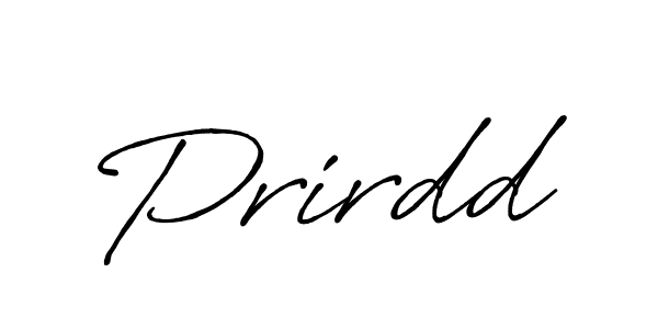 Also we have Prirdd name is the best signature style. Create professional handwritten signature collection using Antro_Vectra_Bolder autograph style. Prirdd signature style 7 images and pictures png