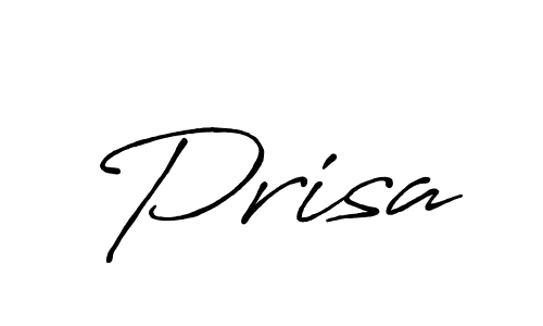 if you are searching for the best signature style for your name Prisa. so please give up your signature search. here we have designed multiple signature styles  using Antro_Vectra_Bolder. Prisa signature style 7 images and pictures png