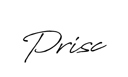 Also we have Prisc name is the best signature style. Create professional handwritten signature collection using Antro_Vectra_Bolder autograph style. Prisc signature style 7 images and pictures png