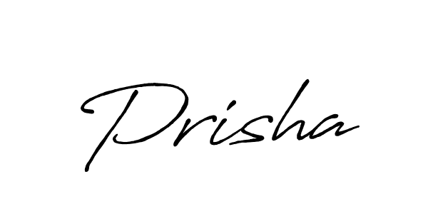 It looks lik you need a new signature style for name Prisha. Design unique handwritten (Antro_Vectra_Bolder) signature with our free signature maker in just a few clicks. Prisha signature style 7 images and pictures png