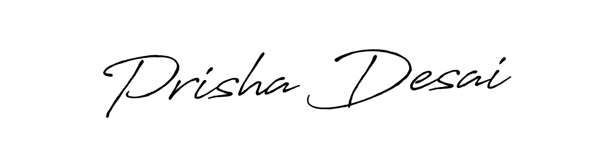 Make a beautiful signature design for name Prisha Desai. Use this online signature maker to create a handwritten signature for free. Prisha Desai signature style 7 images and pictures png
