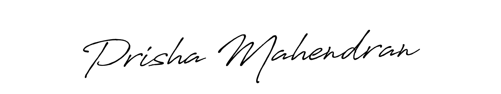 Antro_Vectra_Bolder is a professional signature style that is perfect for those who want to add a touch of class to their signature. It is also a great choice for those who want to make their signature more unique. Get Prisha Mahendran name to fancy signature for free. Prisha Mahendran signature style 7 images and pictures png