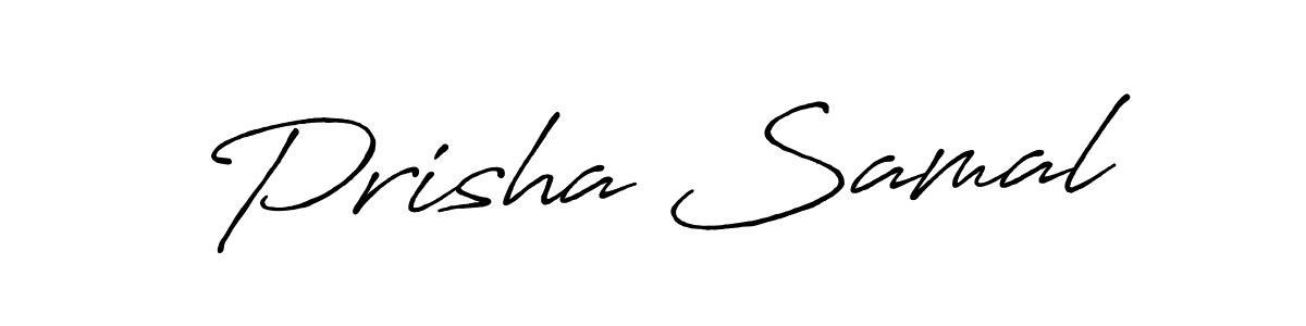 See photos of Prisha Samal official signature by Spectra . Check more albums & portfolios. Read reviews & check more about Antro_Vectra_Bolder font. Prisha Samal signature style 7 images and pictures png