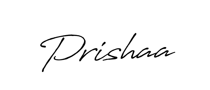 How to make Prishaa signature? Antro_Vectra_Bolder is a professional autograph style. Create handwritten signature for Prishaa name. Prishaa signature style 7 images and pictures png