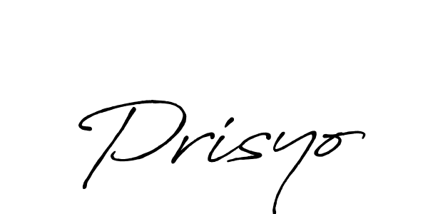 It looks lik you need a new signature style for name Prisyo. Design unique handwritten (Antro_Vectra_Bolder) signature with our free signature maker in just a few clicks. Prisyo signature style 7 images and pictures png