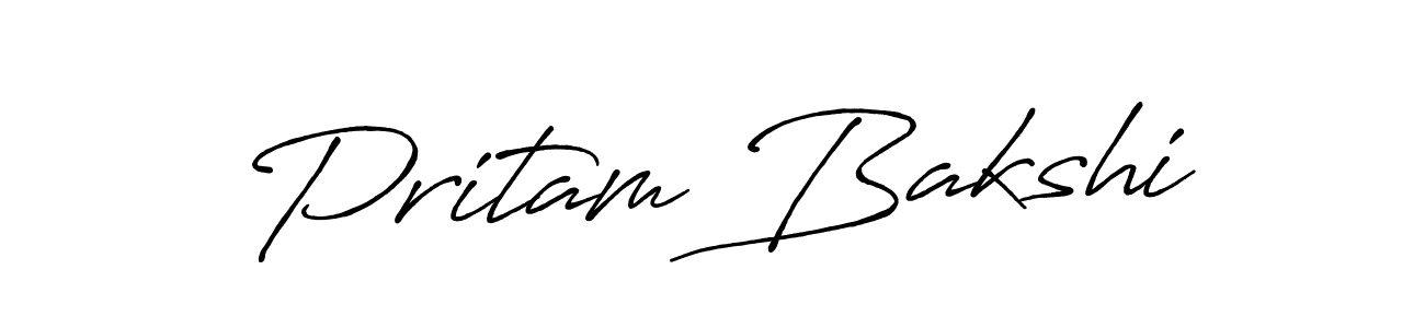 Once you've used our free online signature maker to create your best signature Antro_Vectra_Bolder style, it's time to enjoy all of the benefits that Pritam Bakshi name signing documents. Pritam Bakshi signature style 7 images and pictures png