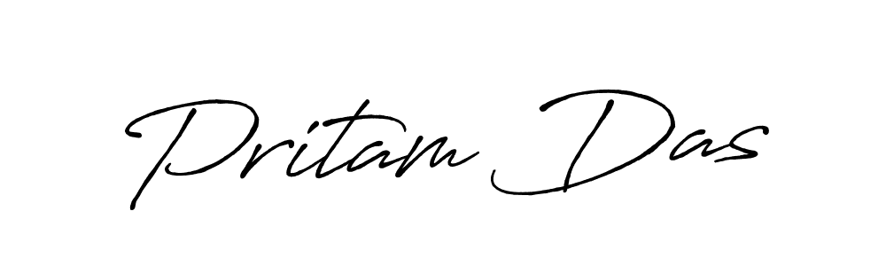 Design your own signature with our free online signature maker. With this signature software, you can create a handwritten (Antro_Vectra_Bolder) signature for name Pritam Das. Pritam Das signature style 7 images and pictures png