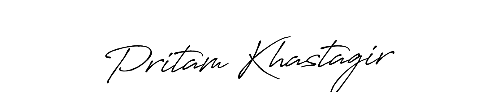 Also You can easily find your signature by using the search form. We will create Pritam Khastagir name handwritten signature images for you free of cost using Antro_Vectra_Bolder sign style. Pritam Khastagir signature style 7 images and pictures png